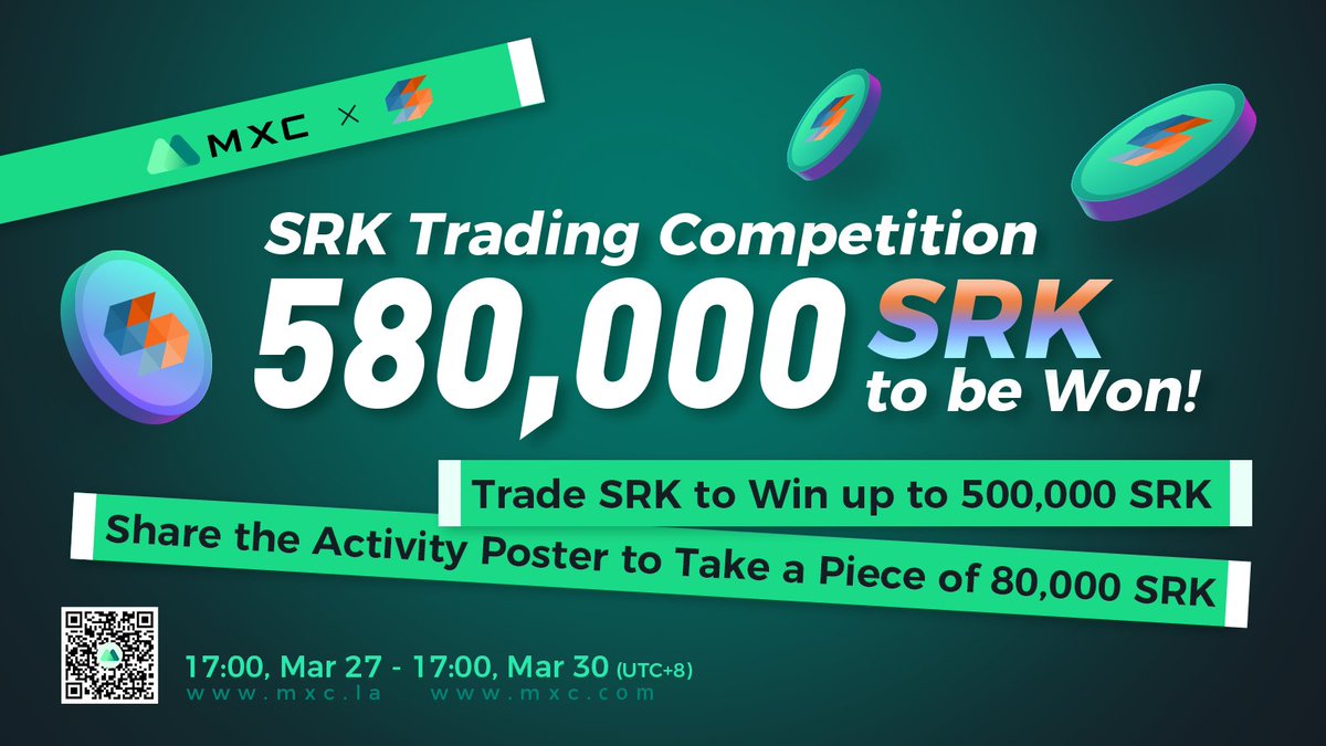 #TradeSRKonMxc