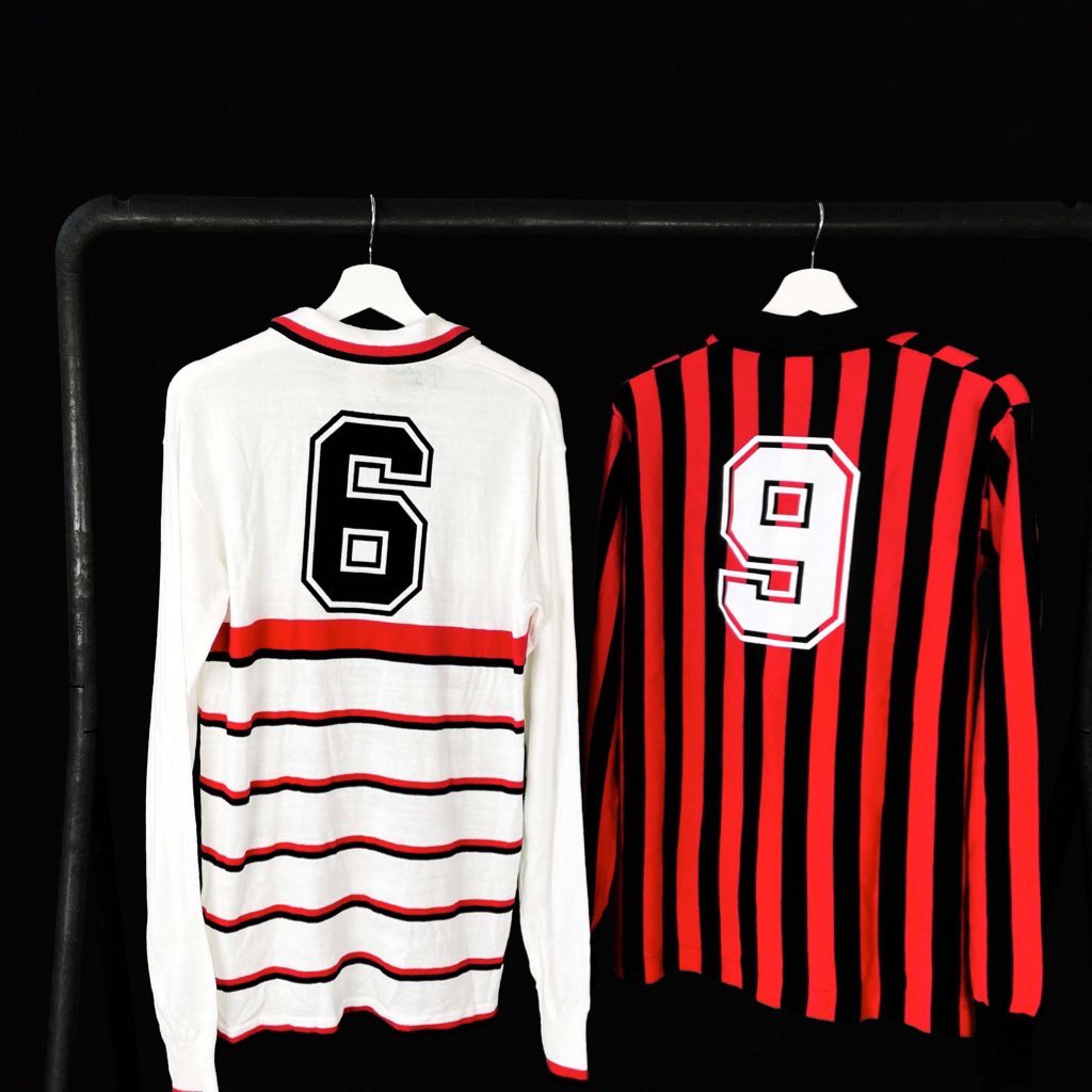 GIVEAWAY 🎁 

To celebrate the start of an exciting partnership w/ <a href="/golazzo_legends/">Golazzo - As Worn By Legends</a>, <a href="/classicsoccerjs/">RB - CSJ / 90 Vintage Football Store</a> is giving away one of these gorgeous Milan 84-85 re-issues 😍

To enter, simply:
1️⃣ Follow <a href="/classicsoccerjs/">RB - CSJ / 90 Vintage Football Store</a> &amp; <a href="/golazzo_legends/">Golazzo - As Worn By Legends</a> 
2️⃣ RT this tweet
3️⃣ Reply with ‘home’ or ‘away’
