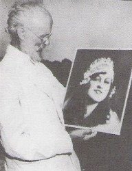 Did he get over his infatuation with Elena? No. No he did not. He created a shrine to her in his home, sat in ‘their aircraft’ to draw pictures of her, & when he died in 1952 another replica of Elena was found in his home.