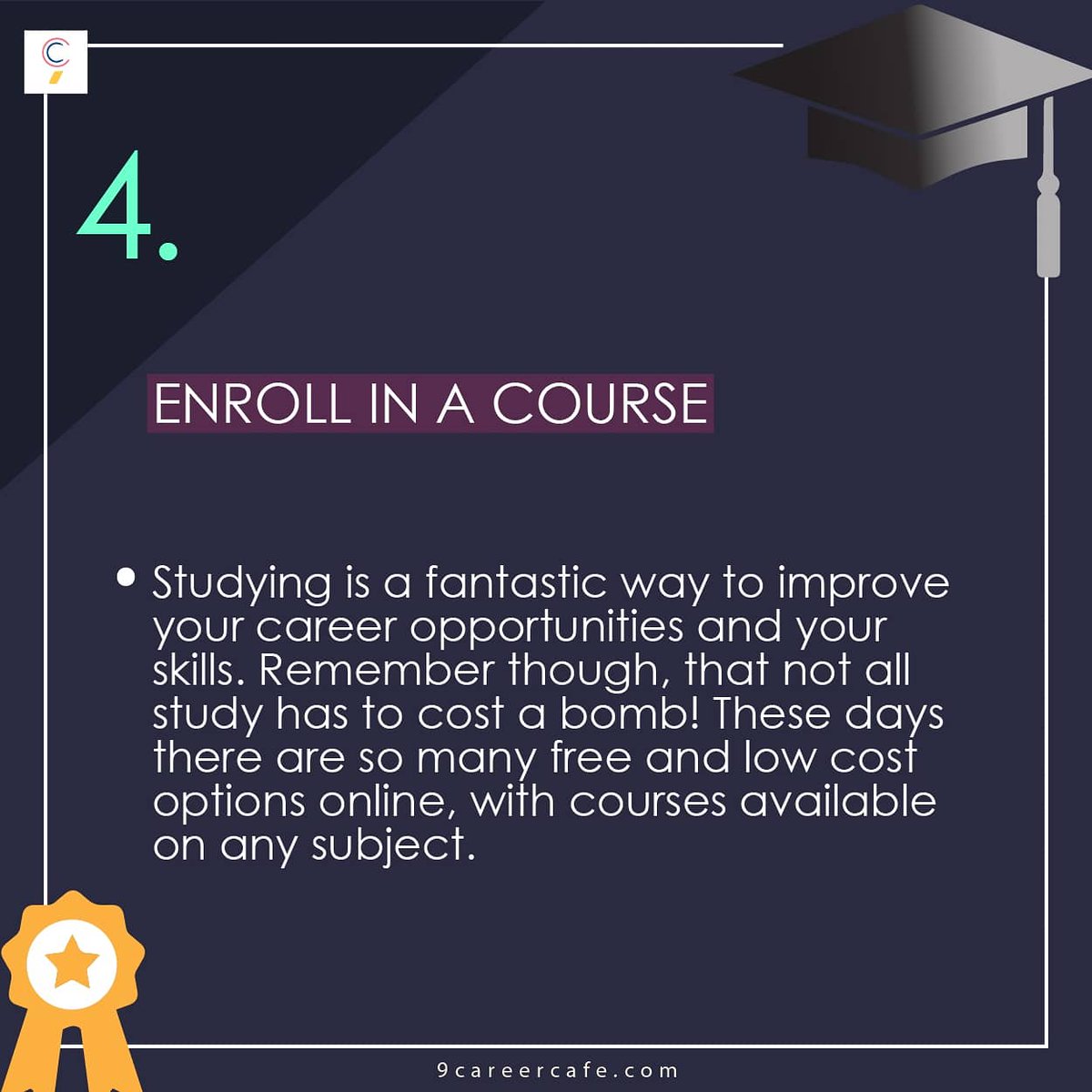 9CareerCafe's tweet photo. We are here to help you grow in your profession as well as in life.
Stay tuned and follow @9CareerCafe
#careeropportunity #careerguidance #careergoals #careeropportunities #careerplanning #careercoaching #guidance #reading #careercounselling #passionate #life #careerlife https://t.co/I4aN9KAvkw
