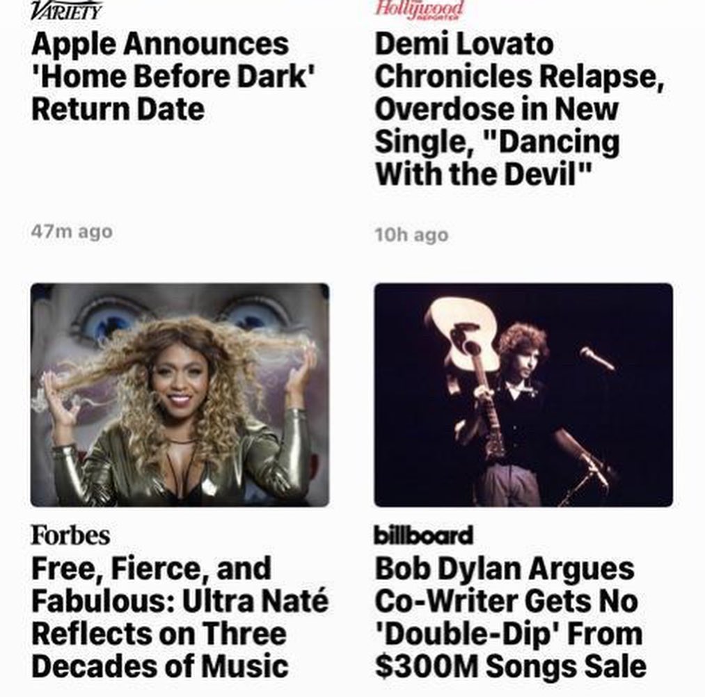 ultranatemusic's tweet photo. Yes @forbes ❤️❤️
Thank you for the fab chat!
#ultranate #ultranaté
#music #forbes #pandemiclife #art #culture #perseverance #stayingpower #truth #blufire #peacebisquit @peacebisquit #free #fierce #workflow #keepondancing
https://t.co/nxAJBJ8IOz https://t.co/ec2KVIzQB2