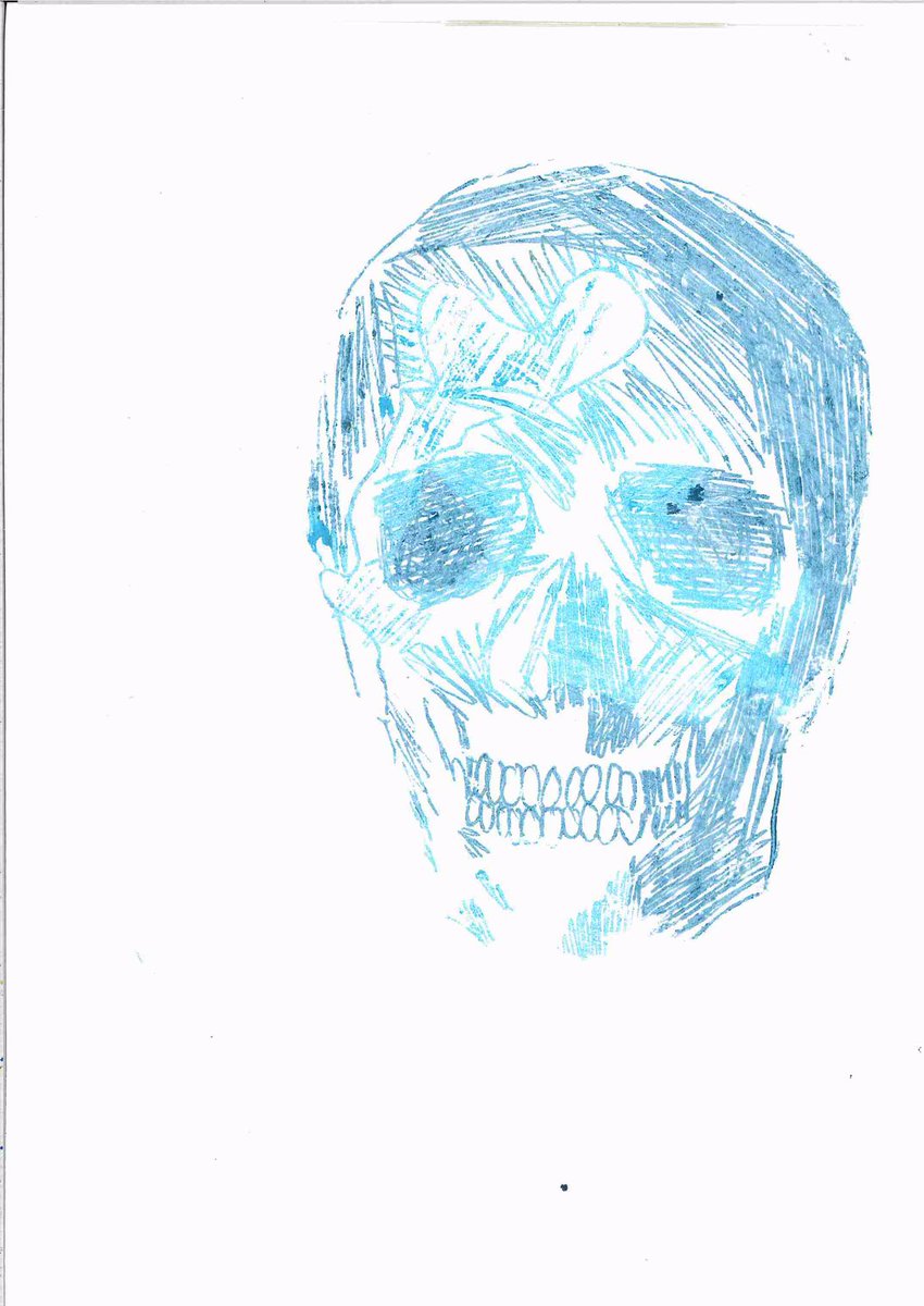 ThompsonColour's tweet photo. Monoprints using oil pastels by my year 9 students. Proud of their confidence with colour and mark making. #arted https://t.co/mK9EwtfFe0
