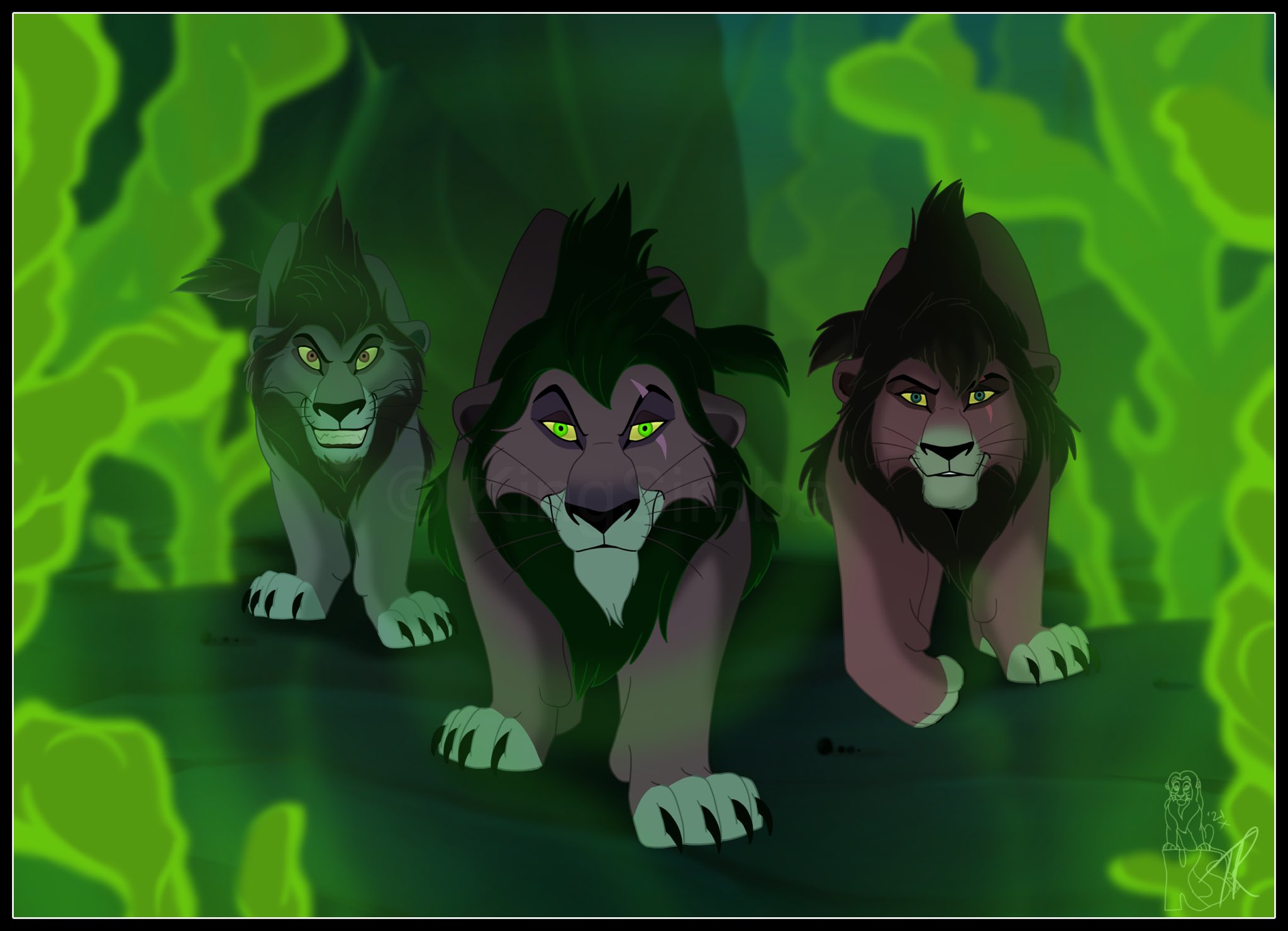 The Lion King Scar And Kovu