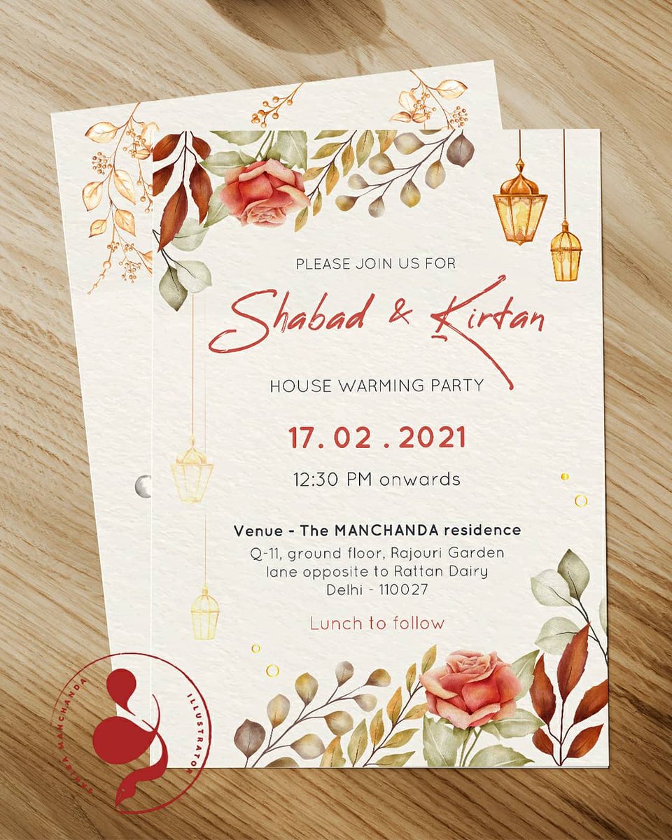 ManchandaSahiba's tweet photo. Here are the invites I designed for the housewarming party my mother threw for her friends and colleagues. As you can notice one is a bit fancy and another one is more traditional looking
mothers π
.
#invitedesign #Family #mom #brunch #HouseParty #designer #Passover2021 https://t.co/5zMGNIF0NH