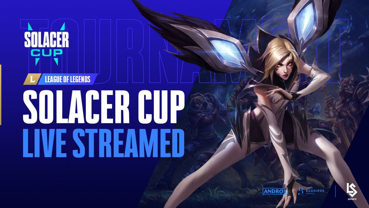 🧙🏼‍♂️ | #LeagueOfLegends 

Nos summoners seront sur la faille pour la #SOLACER 💥

L'erreur n'est pas une option, le tournoi est en BO1 avec arbre à élimination directe 💀

🔔 14:00 C.E.T.
🎙️ <a href="/eLS_ButchBoy/">Le frère de Torrix</a>
📺 Twitch.tv/els_butchboy

#AllezLausanne #OneClickAhead