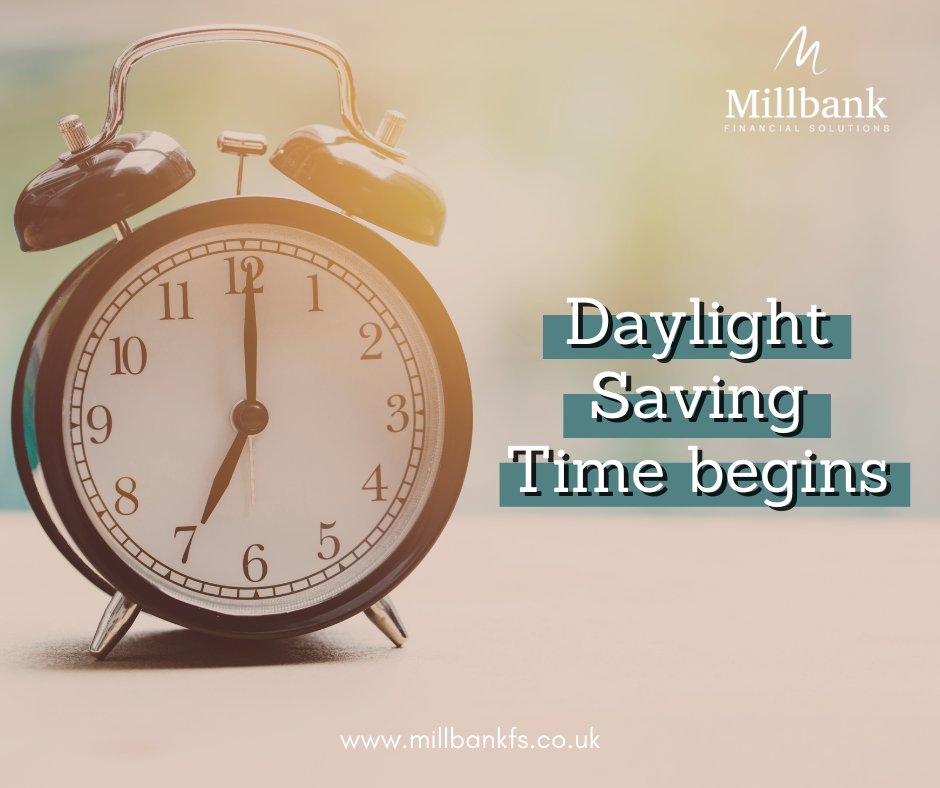 MillbankFS's tweet photo. Tomorrow is Daylight Saving Time Begins! Make sure you don't forget to put your clocks forward by 1 hour at 1am. 
#daylightsavingtime #clocksforward #spring https://t.co/3XRjpbIbQl