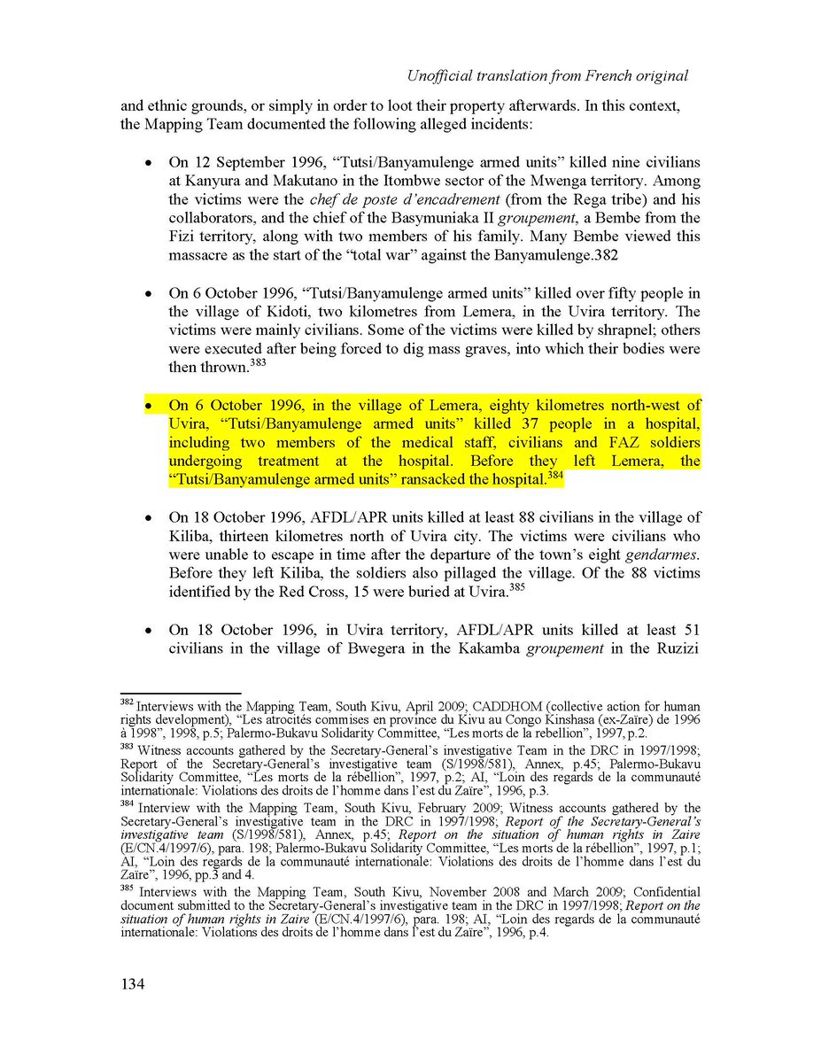 UN Mapping Report tweet media