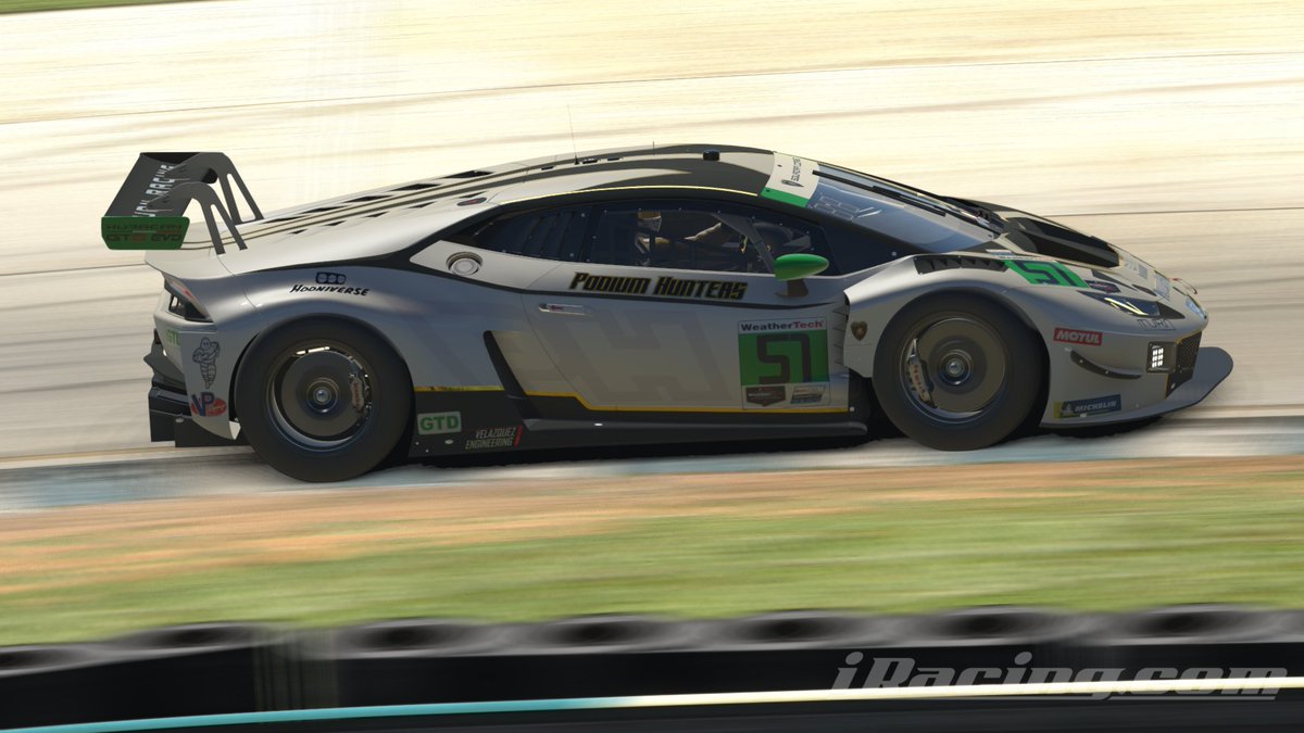 podium_hunters's tweet image. It's race day! The #iRacing Sebring 12 Hour is sort of this team's homecoming. It was our first special event as a group so it's always been a team favorite. We have 4 teams running today - wish us luck!