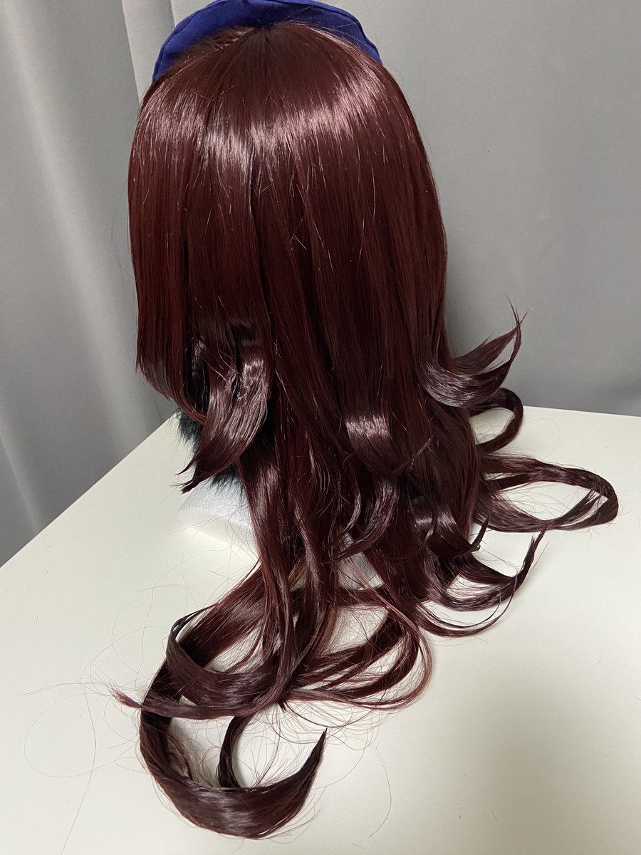 ウマ娘ライスシャワーちゃんウィッグできた〜！今回アシストさんの