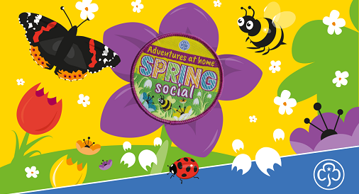 Whose excited for our #AdventuresAtHome Spring social event? 🌼 

If you're planning on joining us, you won't want to miss out on our colourful celebratory badge to remember all the fun 🤩 Check it out: bit.ly/3lwwXTZ#