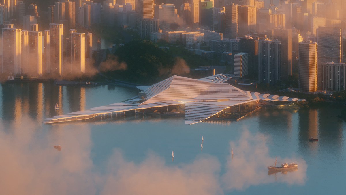 Have a look at Snøhetta’s design proposal for Shenzhen's new Opera House! The Shenzhen Opera House is not just a building; it is an urban structure, a cultural quarter, and a landmark in the City – a global lighthouse of culture. snohetta.com/project/548-sh… #architecture