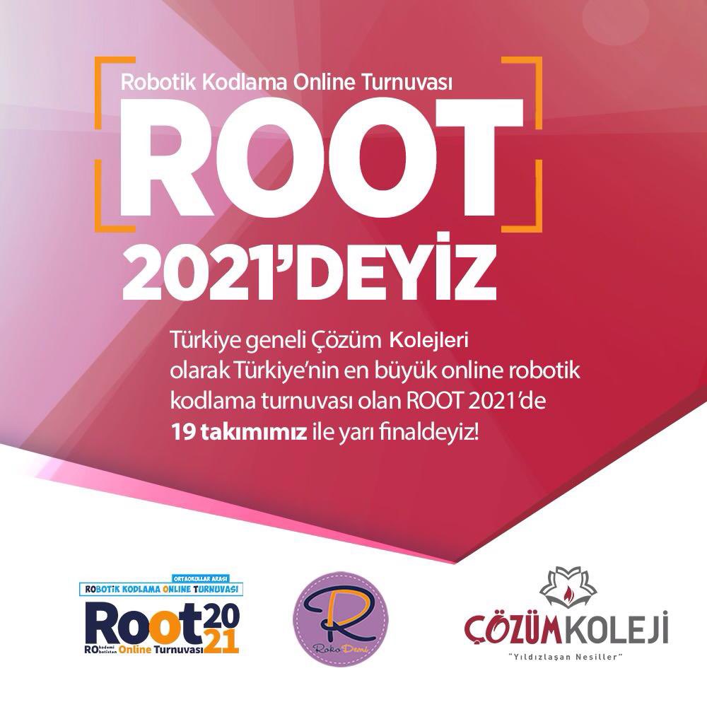 KagithaneCozum's tweet photo. Çözüm ROOT 2021’de

Türkiye geneli Çözüm Kolejleri olarak Türkiye’nin en büyük online robotik kodlama turnuvası olan ROOT 2021’de 19 takımımız ile yarı finaldeyiz!

#Root2021 
#RobotikKodlama
#KağıthaneÇözümKoleji https://t.co/Ta5kLAgJ9W