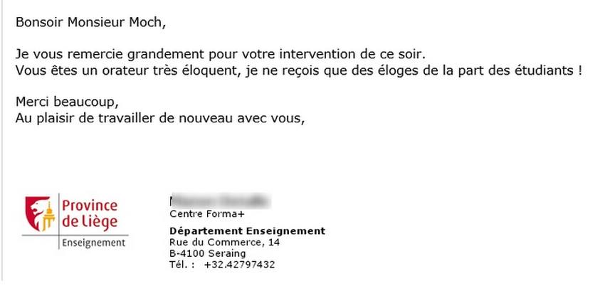 OlivierMoch's tweet photo. Retour de la Province après mon intervention hier soir lors de la #Jobweek de la @HEPL_be Cela fait vraiment plaisir. C'est d'ailleurs toujours un réel plaisir d'intervenir à la HEPL que ce soit pour des conférences, des jurys de TFE ou d'autres choses. https://t.co/HKW4oqld0G