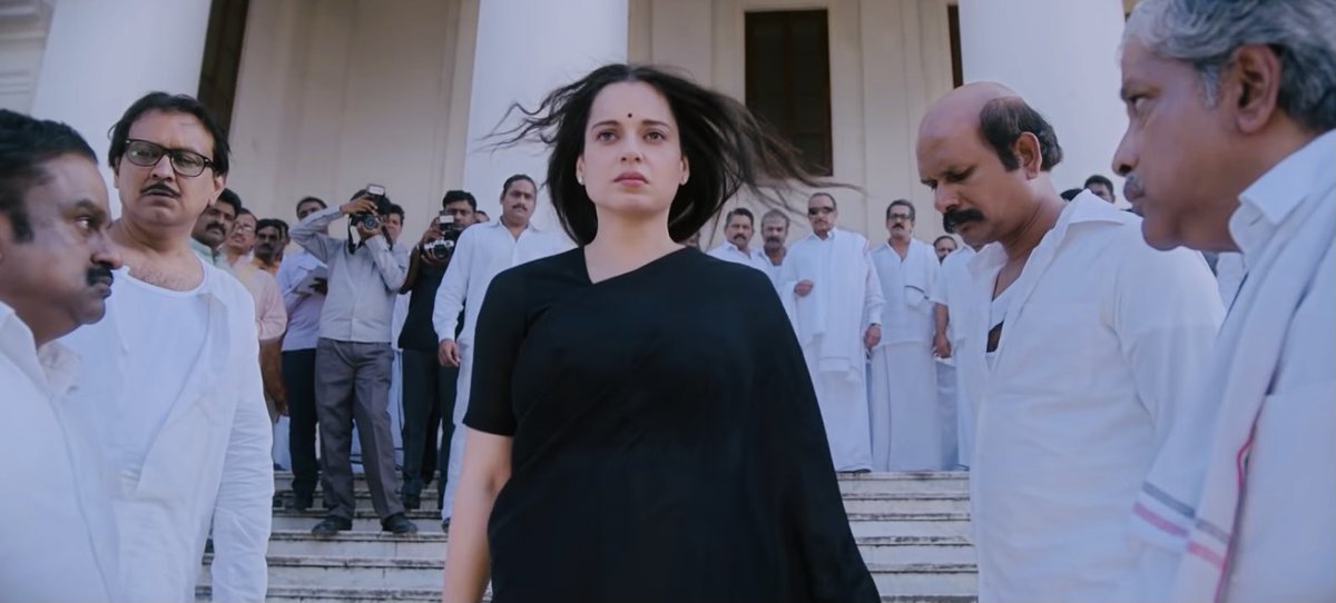 #ThalaiviTrailer is awesome! I am waiting to see it only on the big screen. @KanganaTeam ji, you are fabulous in Amma’s avatar. Soon you must be in the field that amma was there fighting all odds! 
THALAIVI TRAILER WON HEARTS