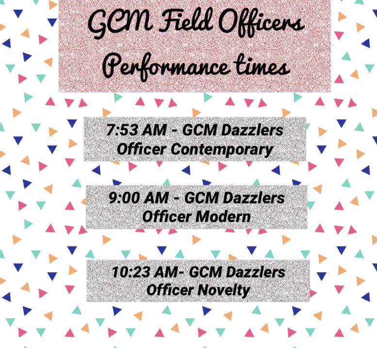 GCMDazzlers tweet media