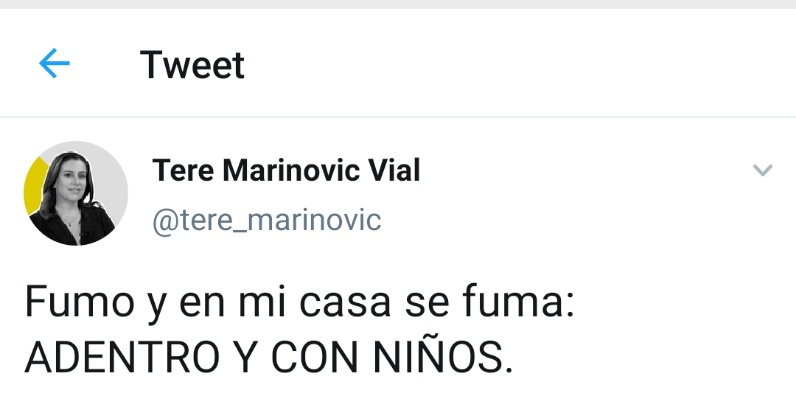 SatanasElDiablo's tweet photo. ¿Saben quiénes lo van a pasar COMO EL HOYO encerrados en su casa de vuelta a Cuarentena?

Los hijos de Tere Marinovic: https://t.co/me2mMLRazl