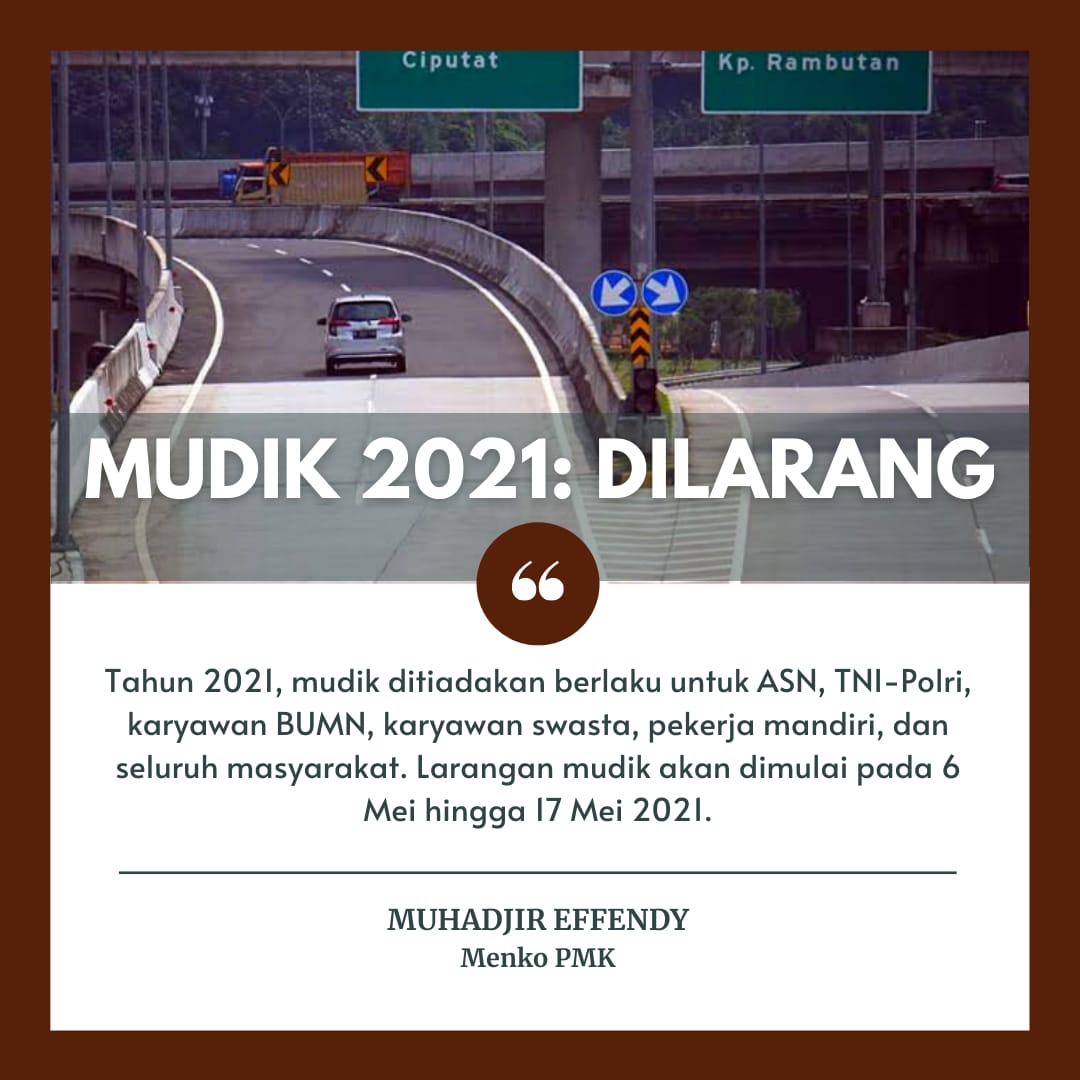 ingat ya guys, besok kita gausah mudik, menurutku ini kebijakan yang bagus dari pemerintahan Jokowi untuk menekan angka penyebaran covid!
<a href="/naomiJolanda/">naomi Jolanda</a> <a href="/DwimondaA/">Dwimonda Adityadarma</a> <a href="/Dhinijogja/">Dhini</a>