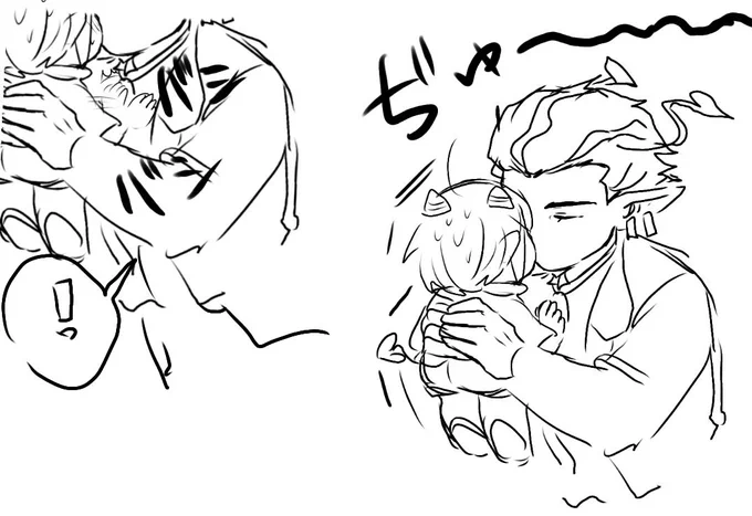 魔メムでディープなキスしてたら途中で苦しくなっちゃうめむめむかわいい 