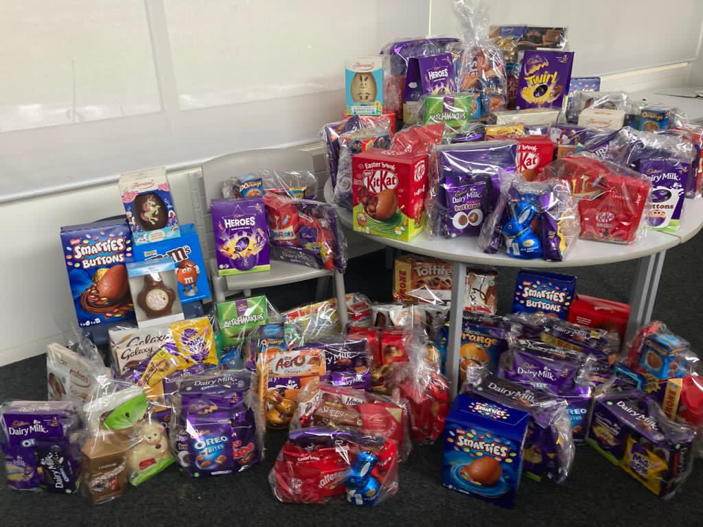 Endeavour3672's tweet photo. Chocolate raffles waiting to be won on Tuesday. Scopay open until 9am on Monday. #fundraising https://t.co/XleV1ZF8vJ