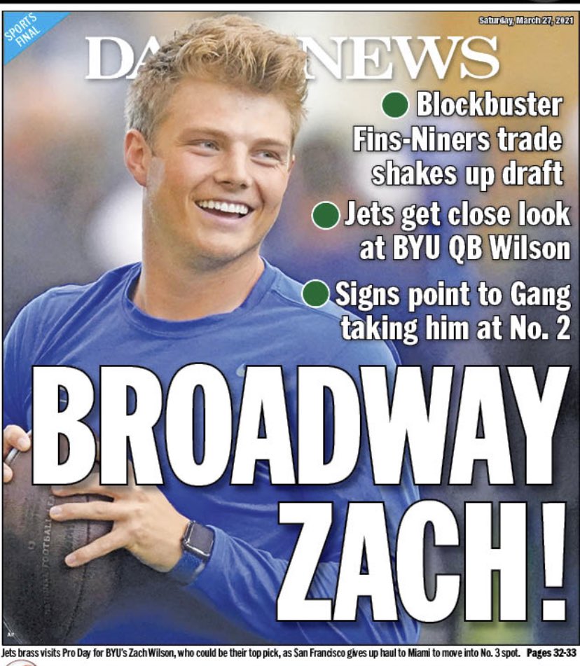 AdamSchefter's tweet photo. Back page of @NYDNSports: https://t.co/UjTaCmpVh3