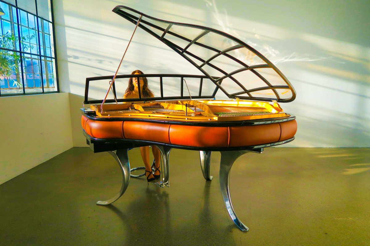 PH_Pianos's tweet photo. PH Grand Piano Excellence Edition.
Designed in 1930 by Poul Henningsen.
#phpianos #poulhenningsen #ph
#music #pianodesign #piano #grandpiano #flygel #pianoart #pianolovers #pianomusic #pianoforte #pianist #artdeco #interiordesign #interiordesigner #interior #decor https://t.co/Ol2aBh1z9A