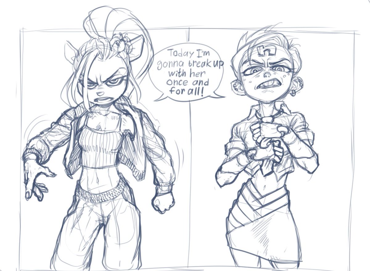 AmSheegar_MV's tweet photo. I'm not dead, yet.
#NinaCortex #CocoBandicoot #CrashBandicoot https://t.co/Au8KpO0GIm
