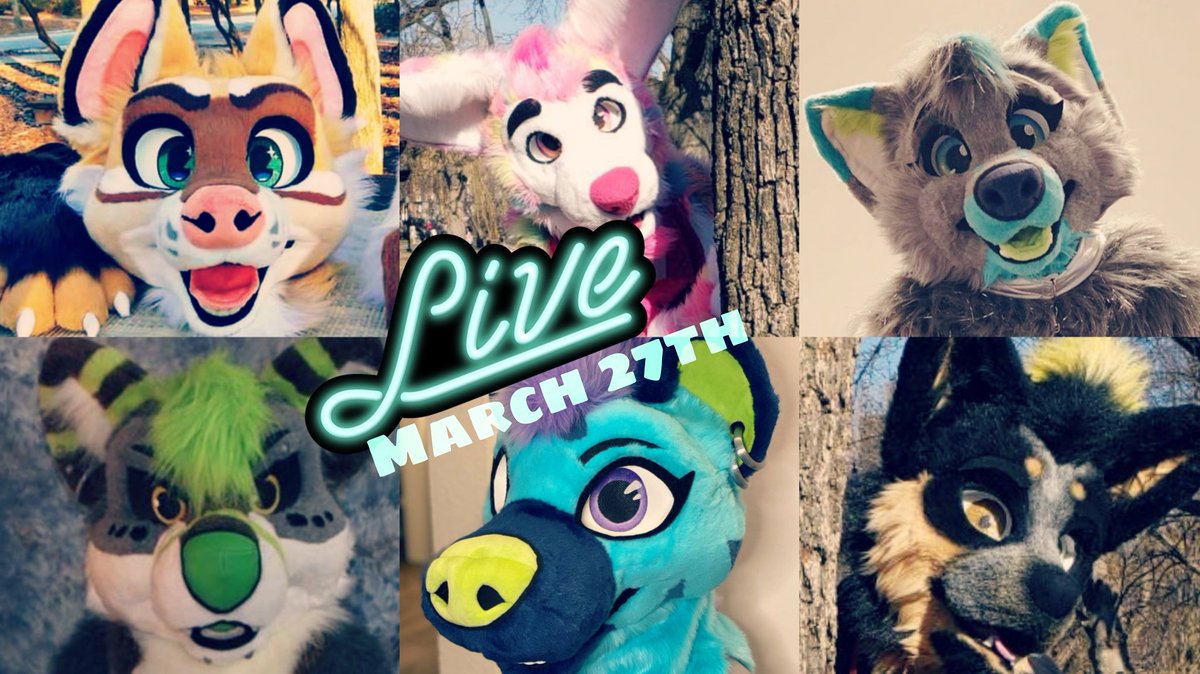 FursPnw's tweet photo. What questions do you have for the fursuiters, artists, and fursuit makers in todays stream? Comment below or fill out a form!

https://t.co/It6UX619d4

Stream goes LIVE at 3pm Pacific. Join Discord to chat during the event, join a raffle, and get some awesome art! https://t.co/M6QfP9uLJ0
