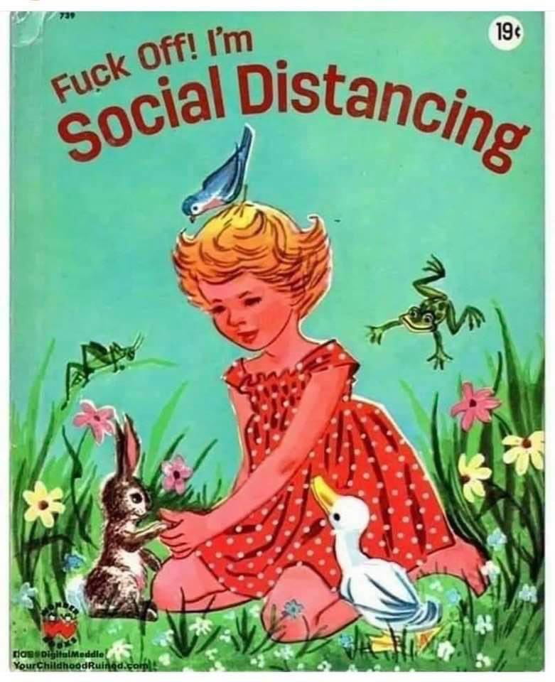 Bookgal's tweet image. A new pandemic-inspired children’s book 😂😂👇 would you buy it? 🙃 #StayHome #pandemicproblems #kidsbooks #SaturdayThoughts #lol #SocialDistancing #QuarantineLife #sorrynotsorry