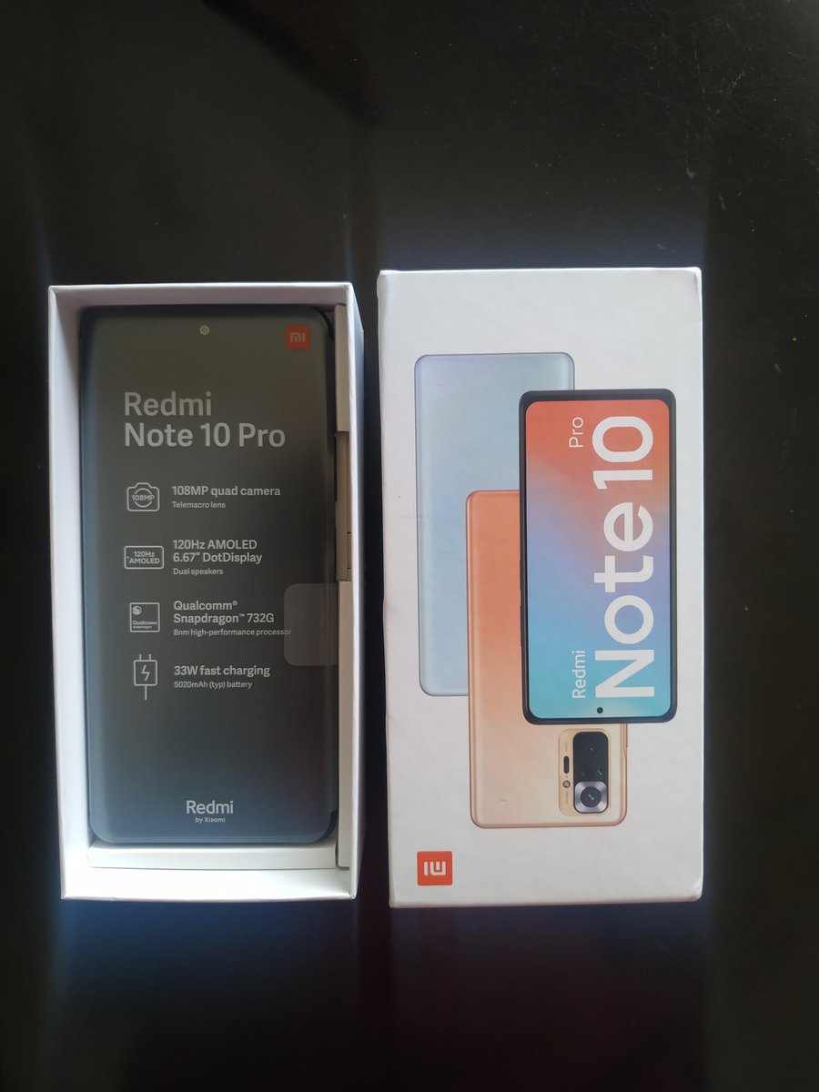 VCabamo's tweet photo. ¡¡Ya en casa!! ¡Muchas gracias, @XiaomiEspana! #RedmiNote10Pro https://t.co/8Uub0MLf53