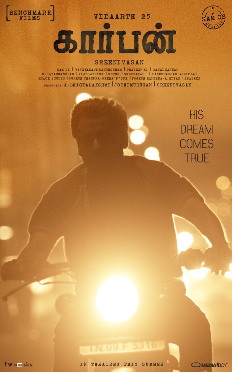 SathyanSooryan ISC (@sathyadp) on Twitter photo Here it is #CarbonTamilMovie first look poster βΊοΈ congrats team π
Directed by <a href="/dirsrini/">Sreenivasan</a>
<a href="/vidaarth_actor/">Vidaarth</a> @Dhanyabee <a href="/SamCSmusic/">πππ π π</a> <a href="/ATJOTHI/">Anandhajothi</a> <a href="/Cinemainmygenes/">Editor PraveenKl</a> @Kannan_Kanal <a href="/kivis4323/">Vijisatish</a> @donechannel1 @CtcMediaboy Here it is #CarbonTamilMovie first look poster βΊοΈ congrats team π
Directed by <a href="/dirsrini/">Sreenivasan</a>
<a href="/vidaarth_actor/">Vidaarth</a> @Dhanyabee <a href="/SamCSmusic/">πππ π π</a> <a href="/ATJOTHI/">Anandhajothi</a> <a href="/Cinemainmygenes/">Editor PraveenKl</a> @Kannan_Kanal <a href="/kivis4323/">Vijisatish</a> @donechannel1 @CtcMediaboy