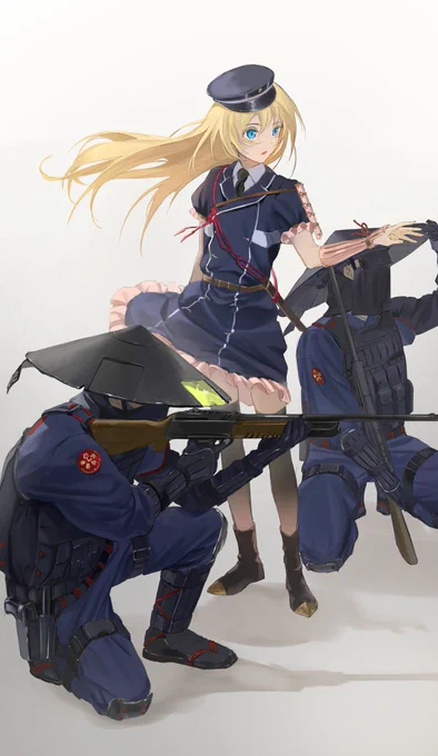 時の政府がちょっと特殊な銃兵持ってたらいいなという妄想 