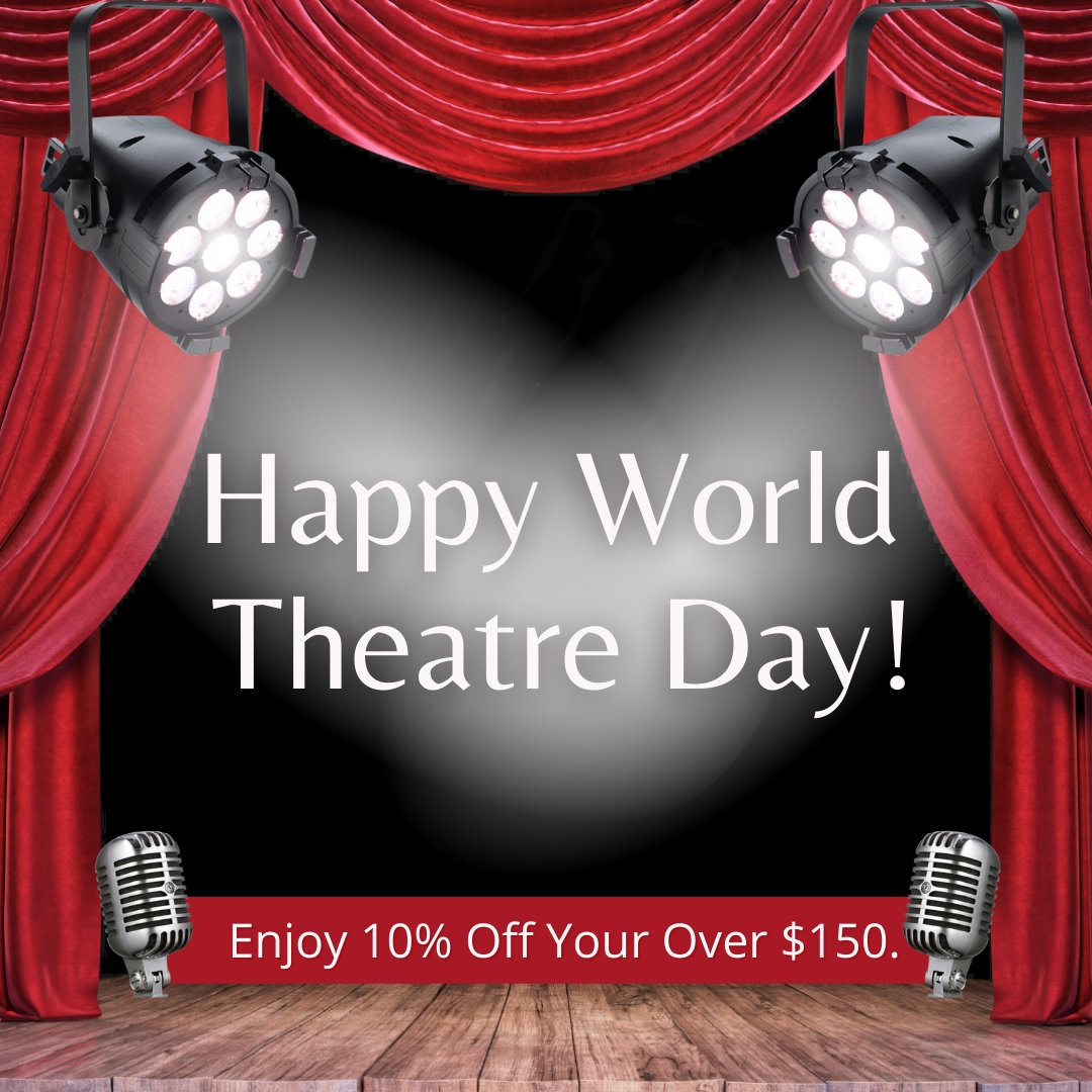 Go_Knight's tweet photo. Happy World Theatre Day - https://t.co/YzlretJ75X https://t.co/T3xoRTTeeH