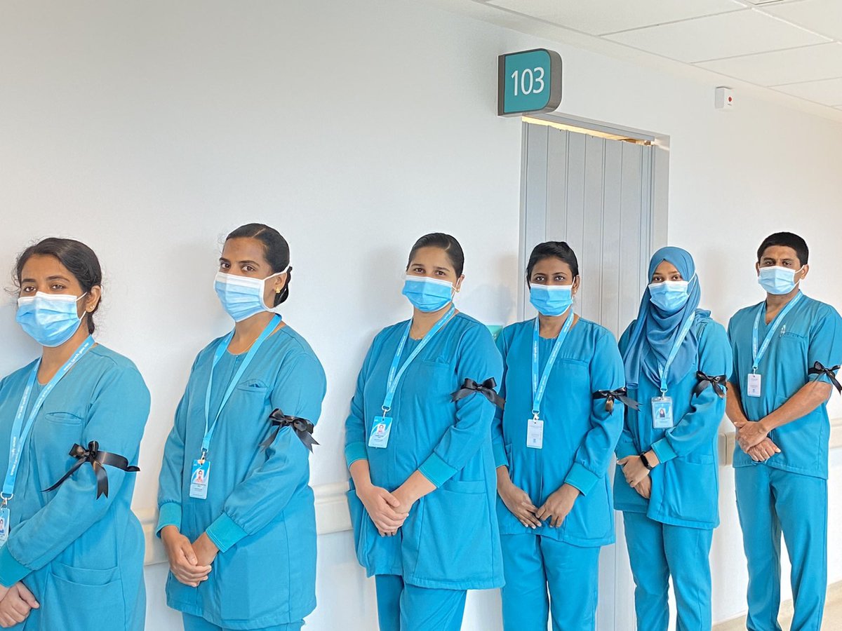 NashfaIbrahim11's tweet photo. #work2gether #beatCovid @mna_nurses @mma_mv @pals_mv @HPA_MV @KerafaNaseem https://t.co/sYpa0GbK5a