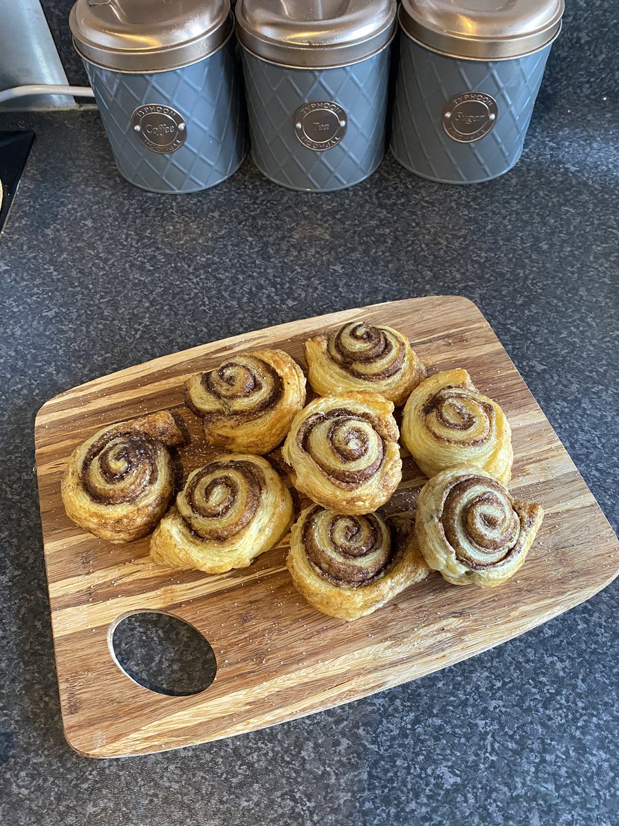 DeborahMcCartn3's tweet photo. Learned to make cinnamon swirls this afternoon with @JackiOtt in Clerkies Kitchen! 👩🏻‍🍳🥰 https://t.co/YELdRTCfA3