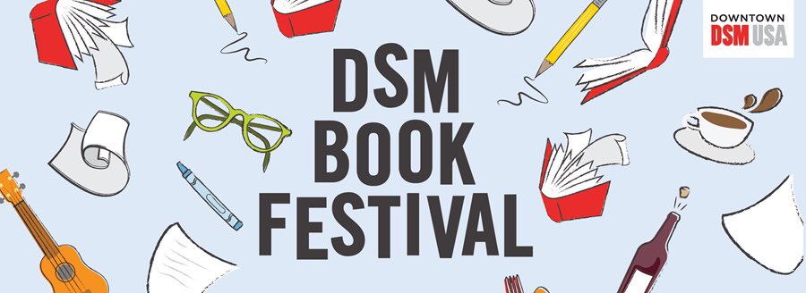 We’re baaaccckkkkkk! It is day one of the 2021 #DSMbookfestival! You can participate in person or online. There are many free programming options. DSMpartnership.com/DSMbookfestiva… #downtownDSM #DSMUSA #catchDSM <a href="/downtownDSMUSA/">Downtown DSM USA</a> <a href="/DSMpartnership/">DSMpartnership</a> <a href="/dmpl/">Des Moines Public Library</a> <a href="/catchdesmoines/">Catch Des Moines</a>