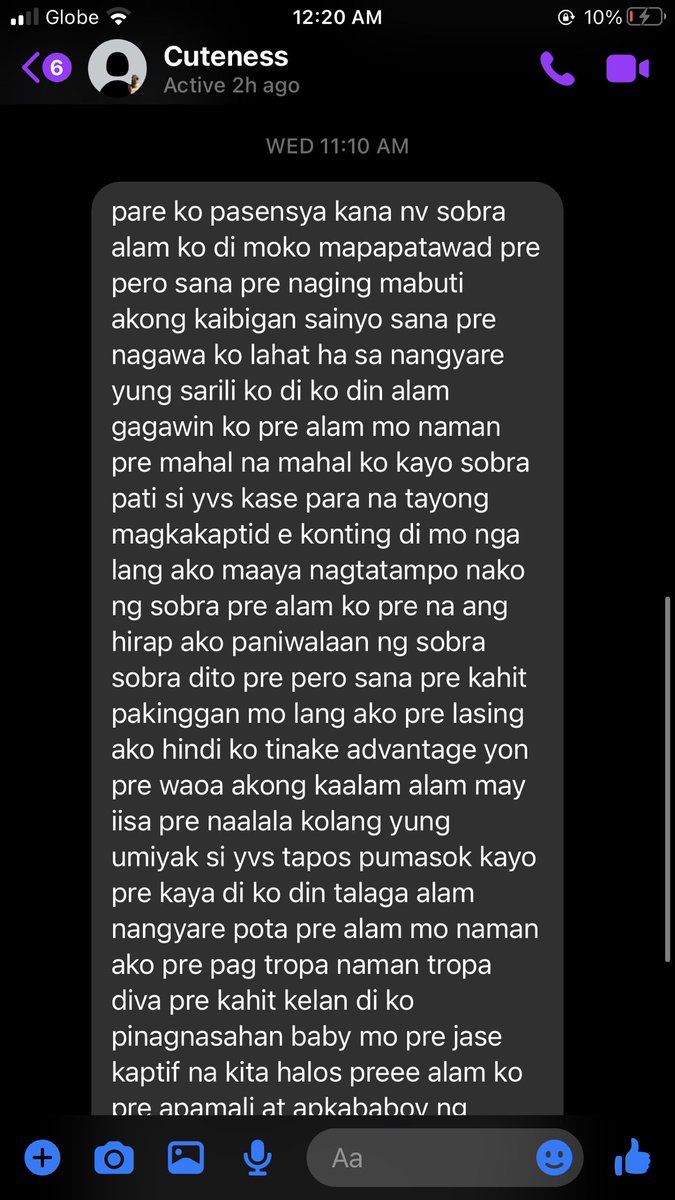 KielMontes's tweet image. Tapos eto sasabihin mo pagkatapos ng ginawa mo? Di mo kamo maalala ginawa mo dahil lasing na lasing ka? Pero diba nakuha mo pa ilock yung pinto ng kwarto? Kaya kami katok ng katok. Sa mismong pa-birthday ko pa ginawa mo yon kapal ng mukha mo walang magagawa pasensya mo