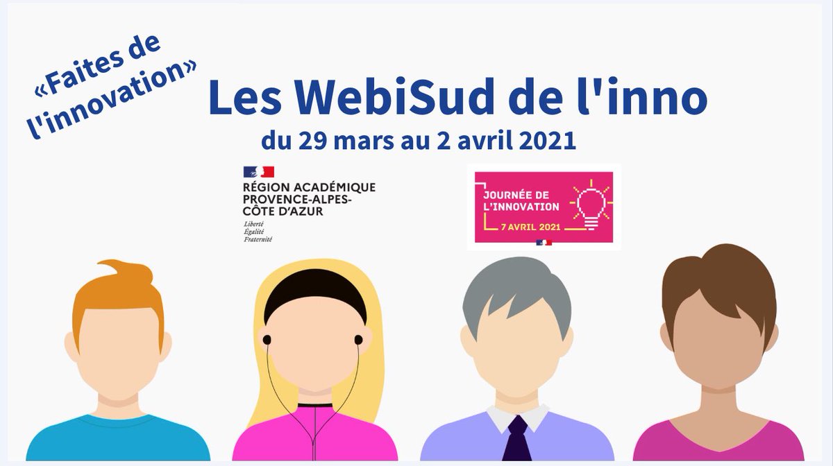 CardieNice's tweet photo. #FaitesDeLInnovation au 🌞en @RegionAcPaca !
@CardieAixMrs et @CardieNice unissent leurs 💪 et présenteront leurs actions #JNI2021 entre le 29/03 et le 02/04 lors de 5 #WebiSud à 17-18h
Détails et inscription 👉🏿 https://t.co/hUHKvmI1xq
Venez prendre un bol d’oxygène sans 😷 ! https://t.co/6pT69lzUkn