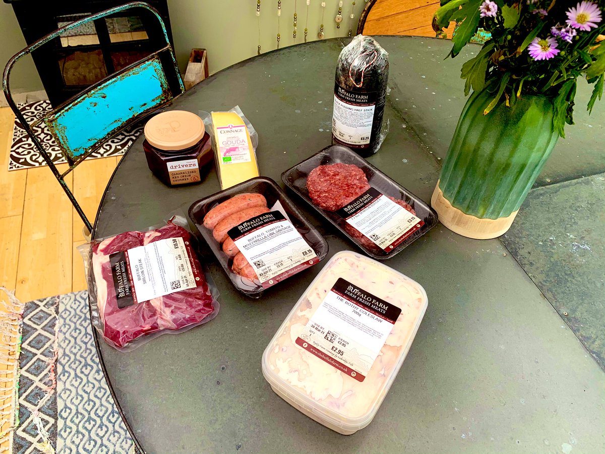 DaveLBywater's tweet photo. Some of this mornings haul from the @TheBuffaloFarm as well as Scallops and Salmon skewers from the #FishShack Fire pit loaded, today will be a good day! Cheers to @SASCONSULTPARA for covering my on call! #HomeCooking #Dinner ๐๐ผ๐ https://t.co/vT51gRaX1w