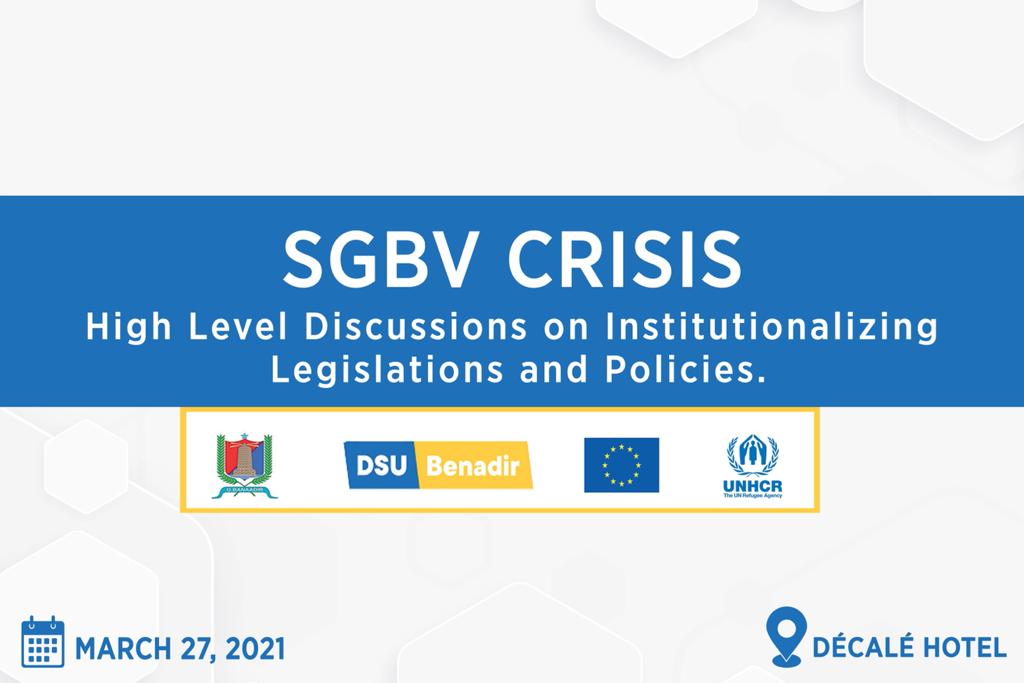 DSUBenadir's tweet photo. This evening the Benadir Regional Administration through @DSUBenadir is convening a high level panel discussion on how we can better institutionalise legislations that protect women from SGBV.
Join us in these discussions using the hashtag #StopViolations https://t.co/BIOXmvQS2O
