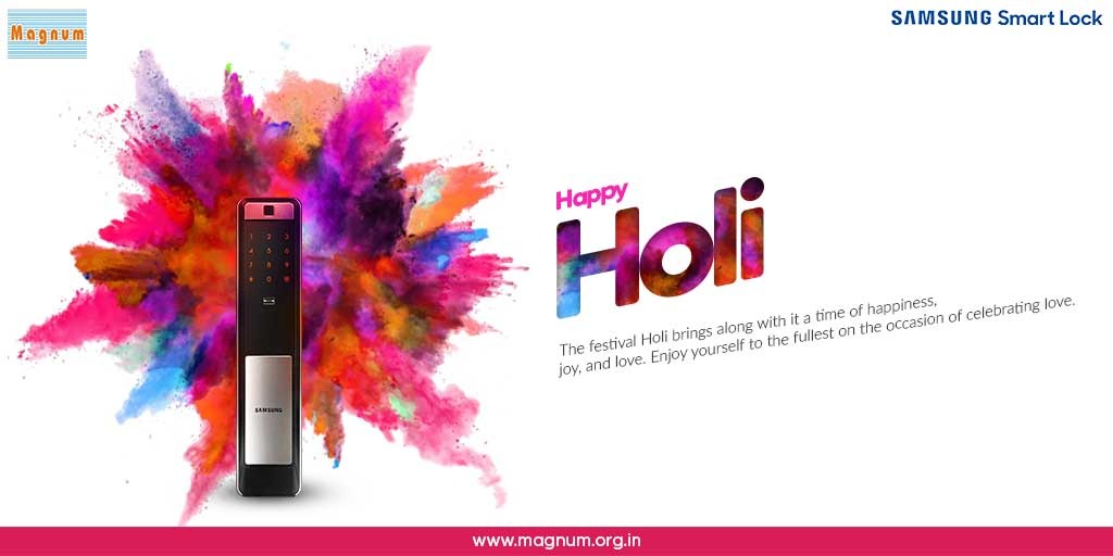 MagnumTele's tweet photo. Magnum Telesystem Wishing you all a very #HappyHoli.

#Holi #Holi2021  #happyholi #holifestivalofcolours #festivalofcolors #holihai #holicelebration #festival https://t.co/nfkU4syeqA