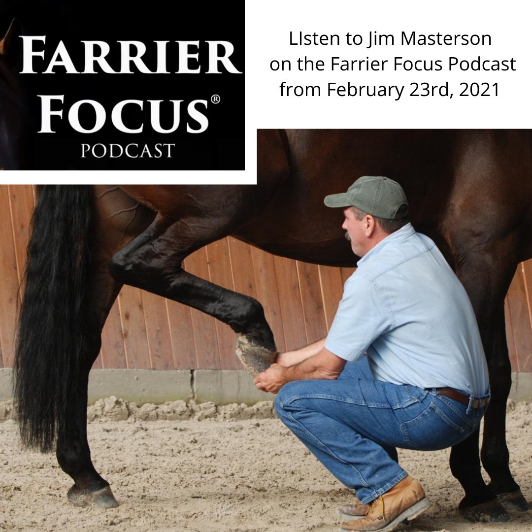 MastersonMethod's tweet photo. Take a listen to the Farrier Focus Podcast interviewing Jim Masterson.
https://t.co/1qMnJSqCzz

Beyond Horse Massage: https://t.co/MQAimTqMwq

#MastersonMethod #BalancedHorse #Farriers #EquineWellness #FarrierFocus #ReleasingTension  #HorseBodywork #EquineHealth https://t.co/KUlwIlP6Um