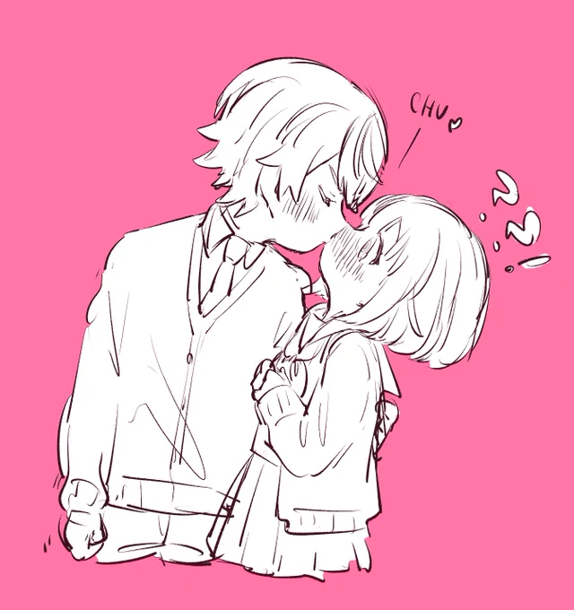 あきやまさんからのリクエスト『司えむちゃんのキス』をエアスケブ描かせて頂きました!?
司えむちゃんのキス10000000通りあるので、どれを描くか迷走して4枚描いちゃいました? 