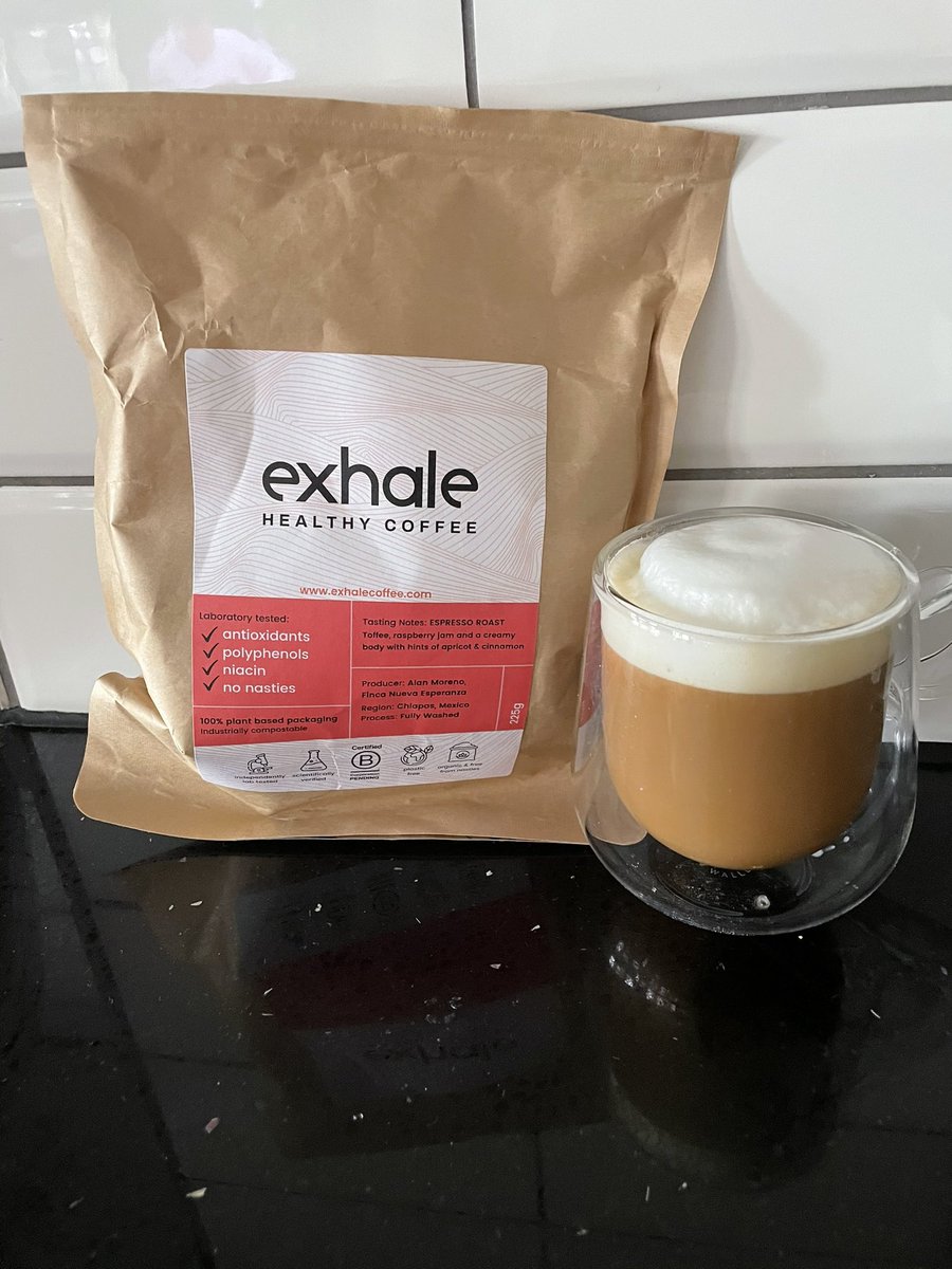 barrcardibabe's tweet photo. @ExhaleCoffee loving my coffee โ๏ธ this afternoon #exhalecoffee https://t.co/lLdShlVzAA