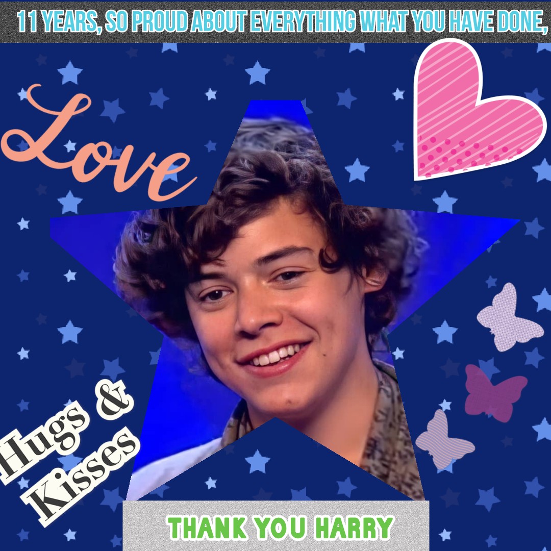 hahn_jessica's tweet photo. 11years time past so fast, thank you for all the years, we are so proud about everything what you have done, keep going to make things that you like be, you always gonna have our support ๐๐ฅฐโค๏ธ
#HarryStyles #11YearsOfHarry #XFactor #OneDirection #love #music #TPWK #THWK https://t.co/99EXyrpLc3
