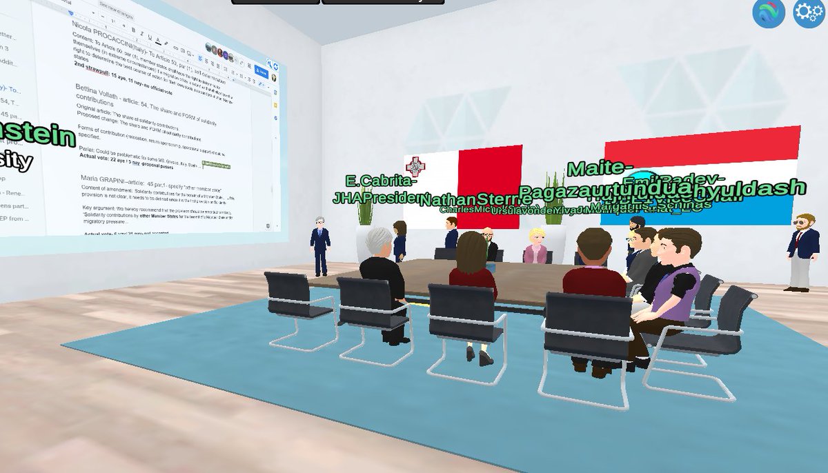 sim_euro's tweet photo. The last day of the #EuroSim2021 negotiations has just started and people all over the EU are looking at the Conciliation Committee meeting where the final amendments will be discussed.
We will keep you posted!
#EuroSim https://t.co/NyCGTZbFQq