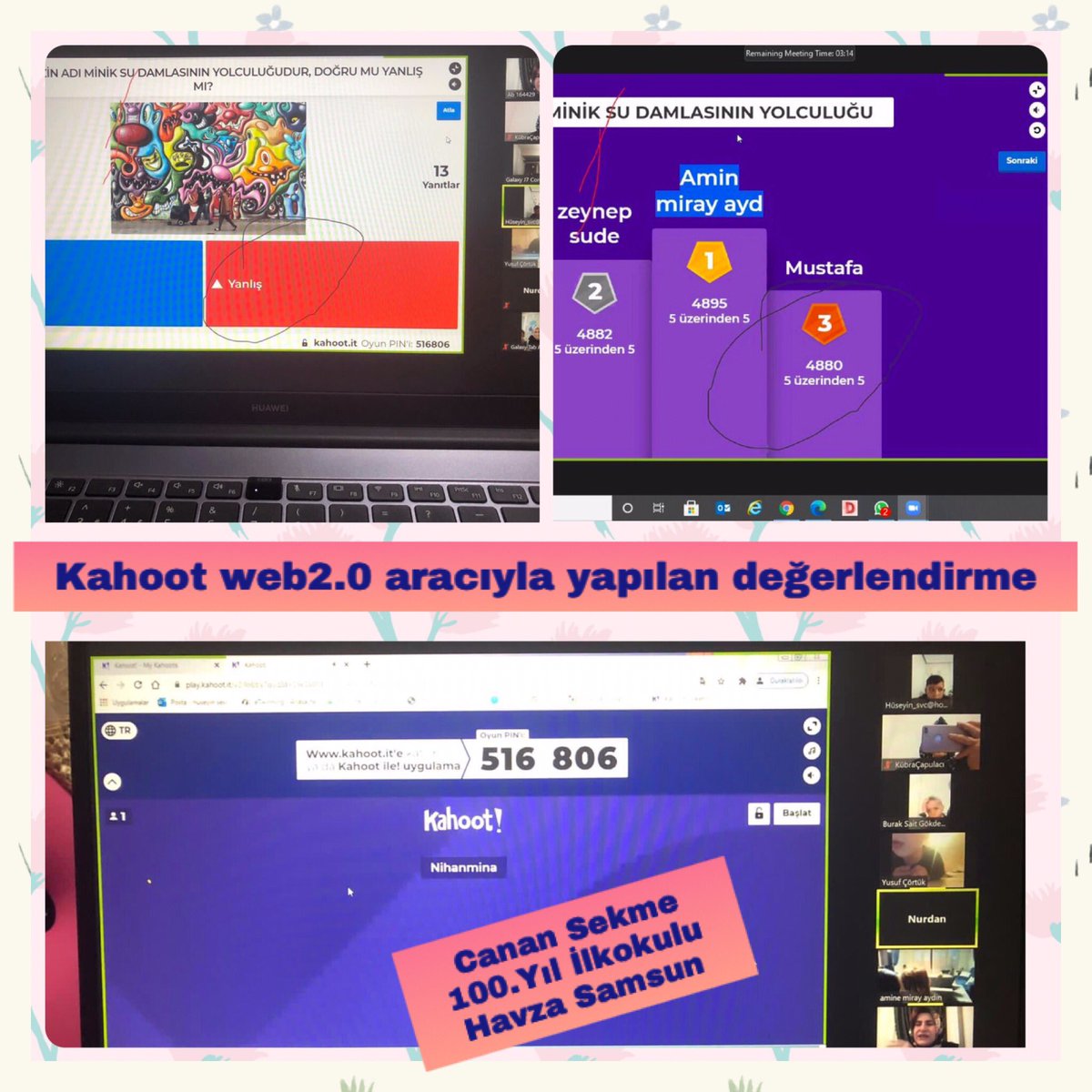 Dünya Su Günü webinarından kareler <a href="/tcmeb/">Millî Eğitim Bakanlığı</a> <a href="/ziyaselcuk/">Ziya Selçuk</a> <a href="/samsunmem/">Samsun İl Milli Eğitim Müdürlüğü</a> <a href="/MDogadan/">MATeryalim Doğadan</a>