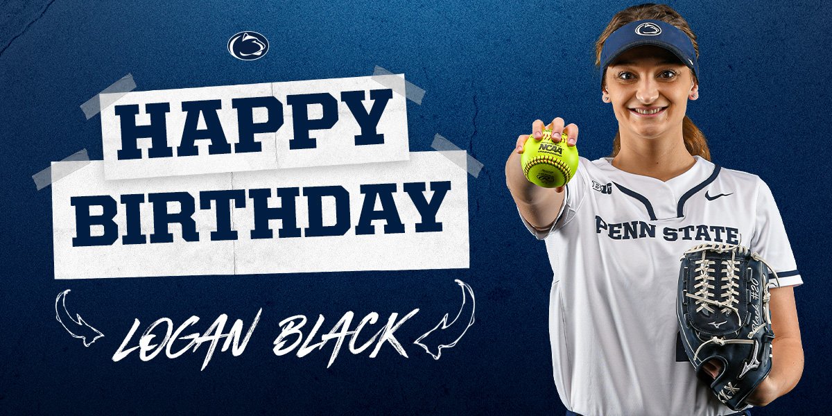 PennStateSB's tweet photo. Happy birthday @loganblack_! 🥳

#WeAre https://t.co/1hm4DX9VRX