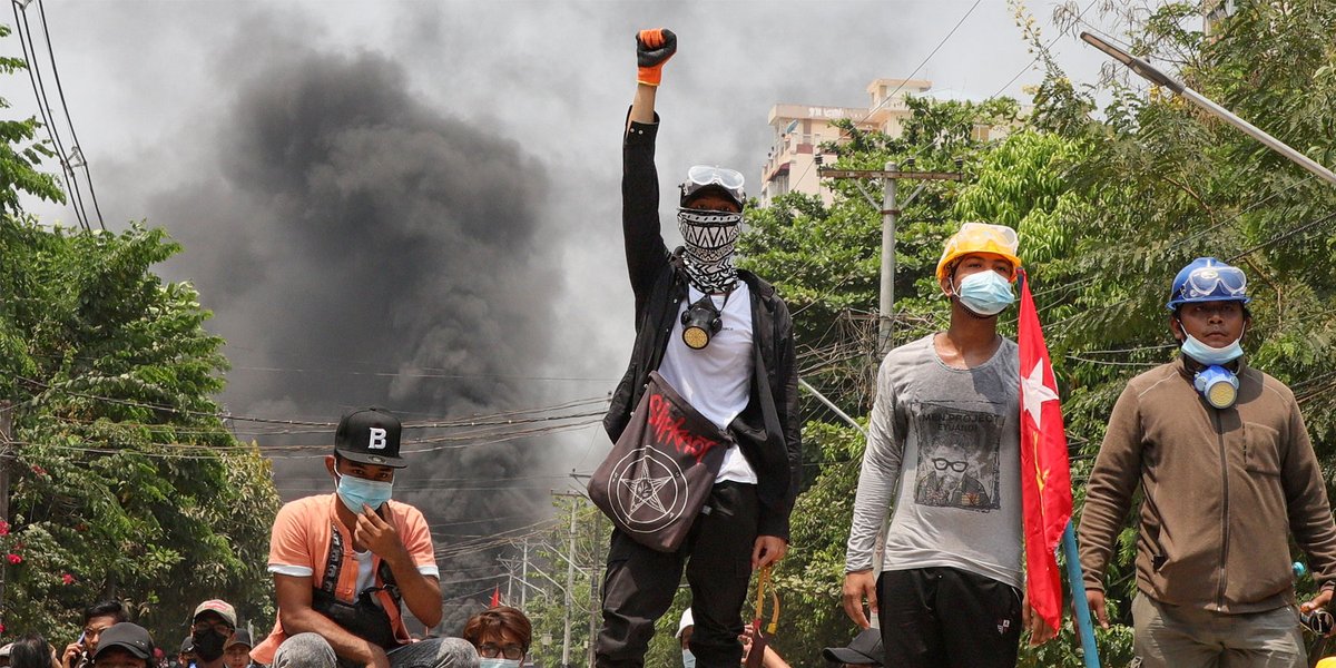 Shocking violence against #Myanmar’s people by its military on #ArmedForcesDay. We are receiving reports of scores killed, incl. children, 100s injured across 40 locations, &amp; mass arrests. This violence is compounding the illegitimacy of the coup &amp; the culpability of its leaders.