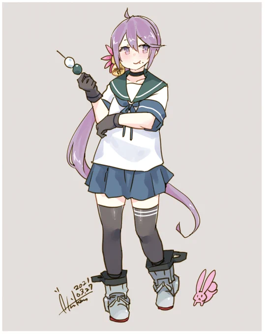 『春は曙(もぐもぐ)』
#艦これ #曙 