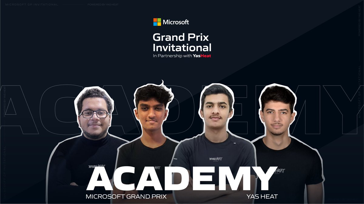 YASHeatEsports's tweet photo. Who will you be backing in tomorrow’s #MicrosoftGP? 🤔
All your favourite YAS drivers in 2 MEGA races 🏁
Don’t miss all the action tomorrow on our YouTube 📲
•
•
#bringtheheat #MSGP https://t.co/kPO0jxrUVE